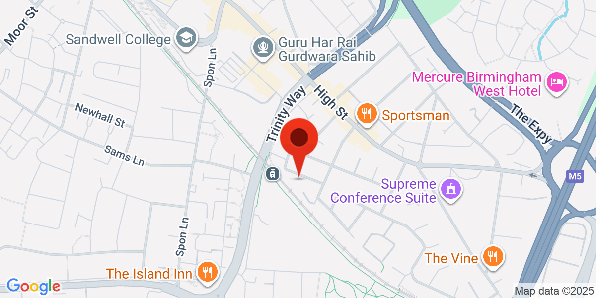 Map of Mary Road, West Bromwich, West Midlands, B70