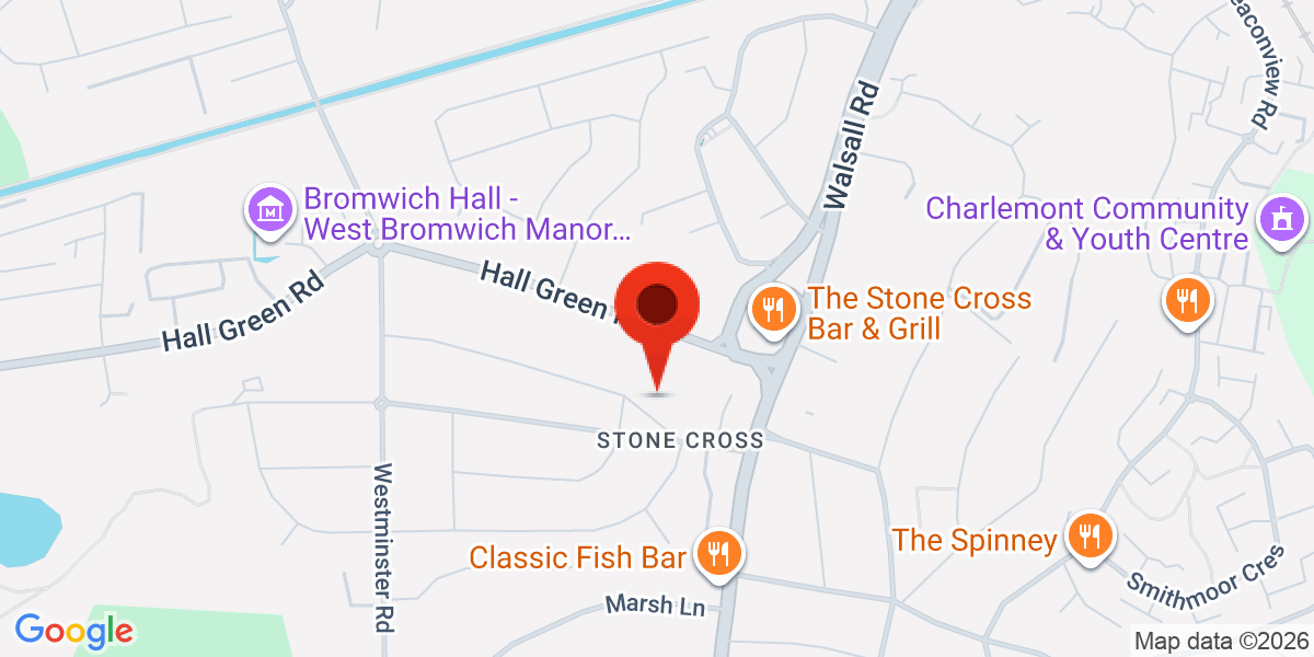 Map of Lincoln Road, West Bromwich, West Midlands, B71