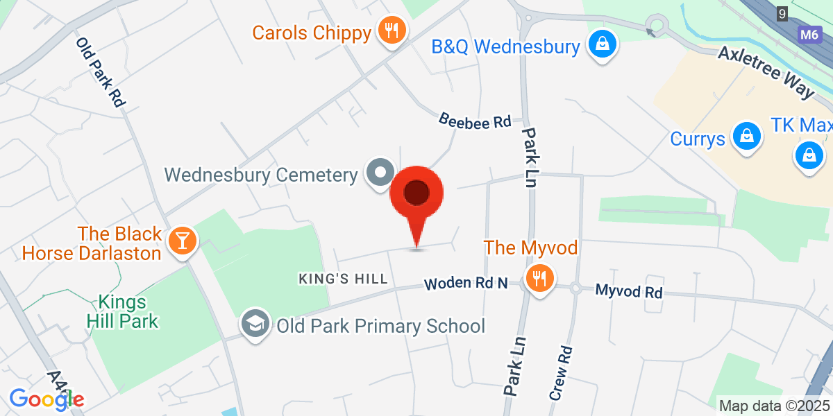 Map of Beech Road, WS10 9NS