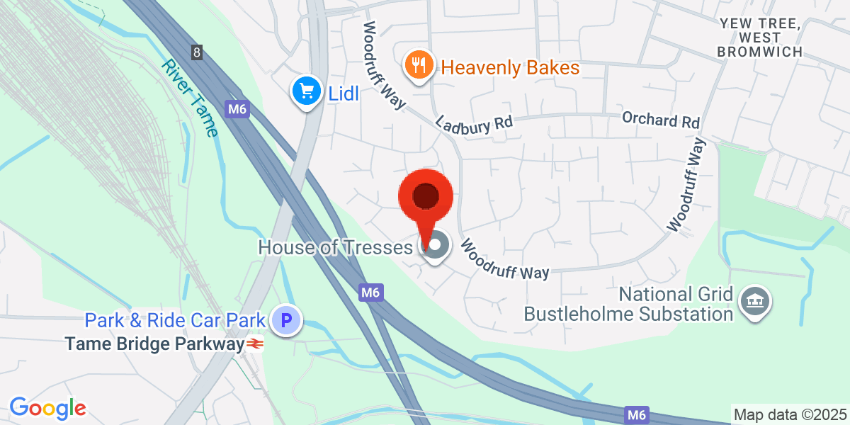 Map of Walsall, WS5