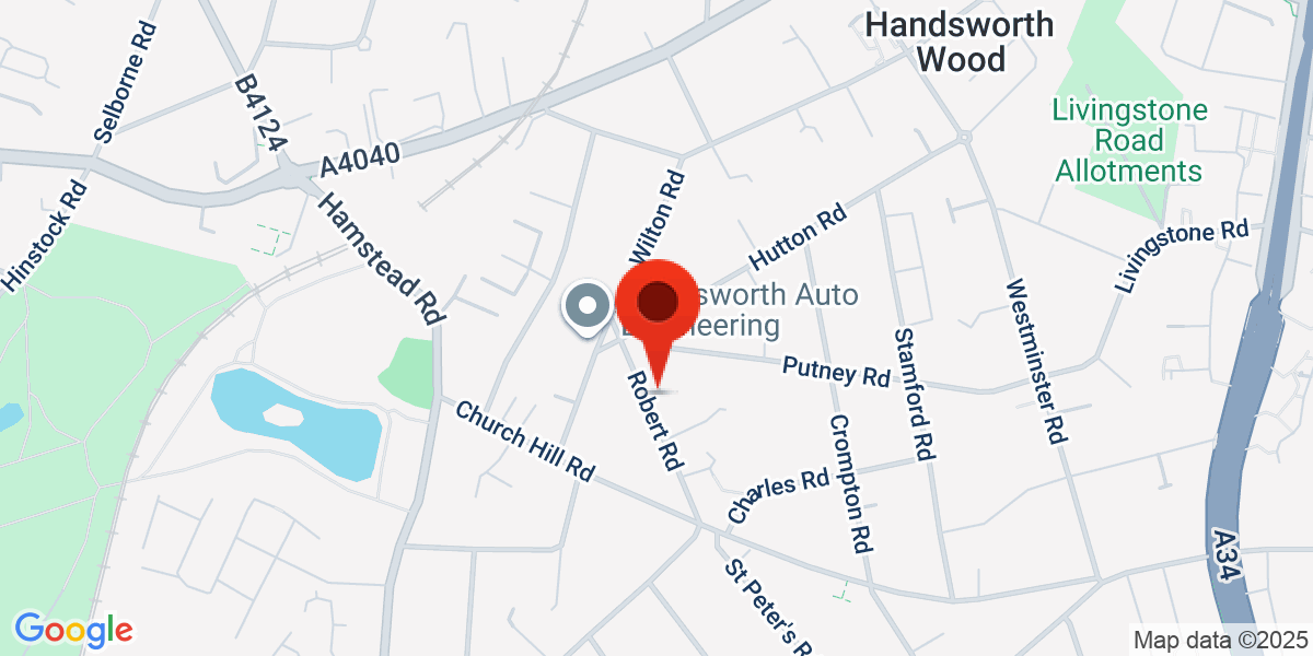 Map of Birmingham, B20