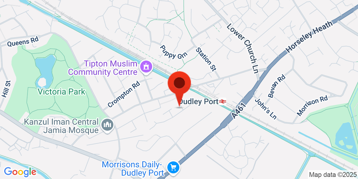 Map of Carnegie Avenue Dudley Port, DY4 8SX