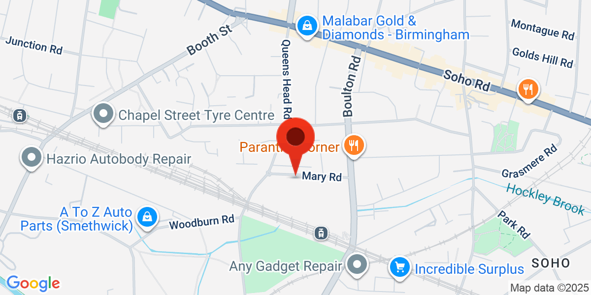 Map of Handsworth, B21